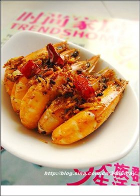 避风塘椒盐虾
