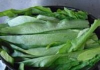 蚝汁油麦菜的做法 步骤3