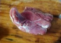 蒜爆羊肉的做法 步骤1