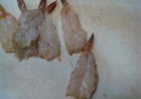 三片敲虾的做法 步骤1