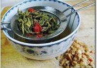 龙井茶焖大虾的做法 步骤4