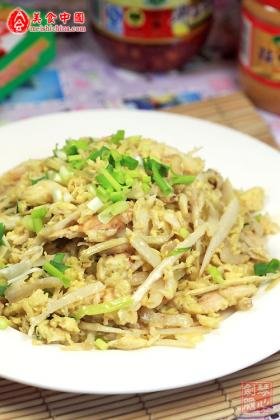 桂花蟹肉