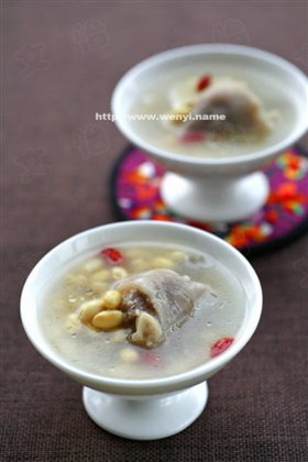 黄豆煲猪手