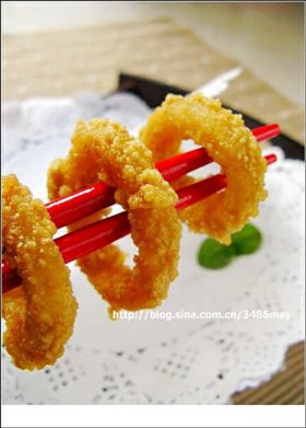 香炸鱿鱼圈