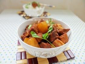 萝卜红烧肉