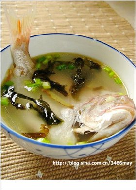 鲜鱼汆汤