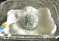 抹茶糯米滋的做法 步骤12