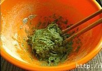 抹茶糯米滋的做法 步骤5