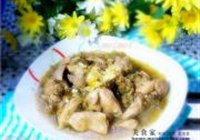 菊花焖鸡肉的做法 步骤11