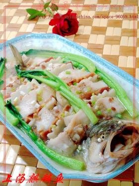 上汤麒麟鱼