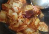 白菜年糕烩排骨的做法 步骤9