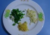 蒜苔炒猪皮的做法 步骤3