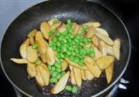茭白炒毛豆籽的做法 步骤11