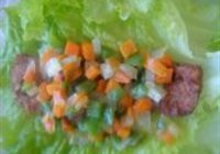 包肉菜卷的做法 步骤14