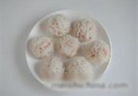 千丝白玉丸的做法 步骤10