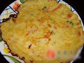 萝卜丝鸡蛋饼