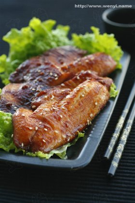 酱烤鲷鱼片