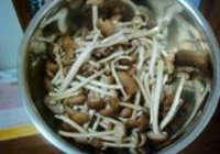 茶树菇炒肉片的做法 步骤1