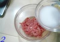 双脆香干炒肉丝的做法 步骤2
