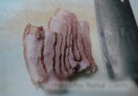 酸菜粉条汆白肉的做法 步骤3