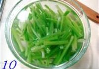 双脆香干炒肉丝的做法 步骤10