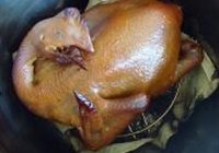 熏烤三黄鸡的做法 步骤8