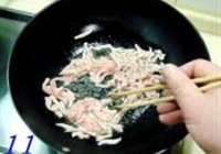 双脆香干炒肉丝的做法 步骤11