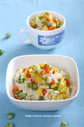 简易什锦炒饭