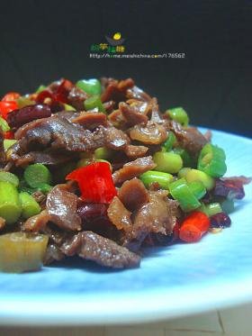 泡椒炒鸡胗