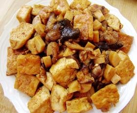 香菇烧豆腐
