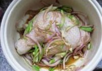 泡菜淋鸡腿的做法 步骤1