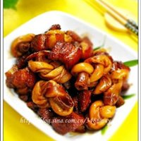 千张结烧肉的做法