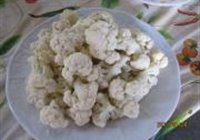 蚝油黄衣菜花的做法 步骤1