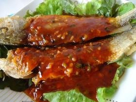 油炸小黄鱼