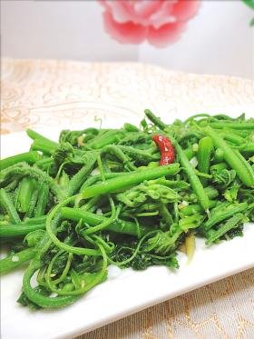清炒瓜头