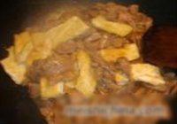 豆腐炒肉片的做法 步骤10
