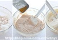 抹茶栗子蛋糕的做法 步骤9