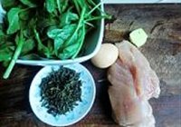 龙井鸡片汤的做法 步骤1