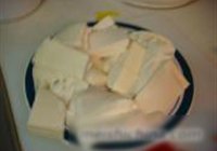 豆腐炒肉片的做法 步骤3