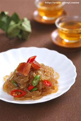 咸鱼干炖粉条