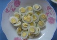 菜花鹌鹑蛋的做法 步骤2