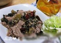 酸菜炒牛肉的做法 步骤12