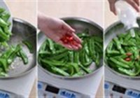 蒜香荷兰豆的做法 步骤3