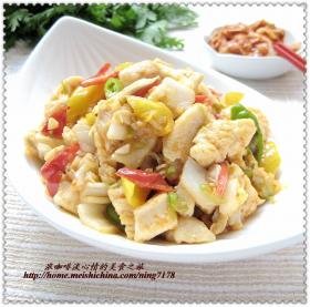 泡菜炒鸡丁