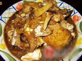 红烧马面鱼