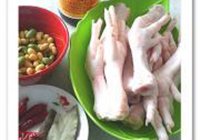 香辣鸡爪豆的做法 步骤1