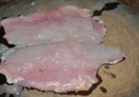 大蒜炒黑鱼片的做法 步骤1