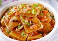 浇汁豆腐的做法 步骤9