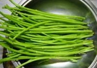 辣炒蒜香菜梗的做法 步骤1