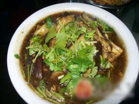 肉末蒸茄子